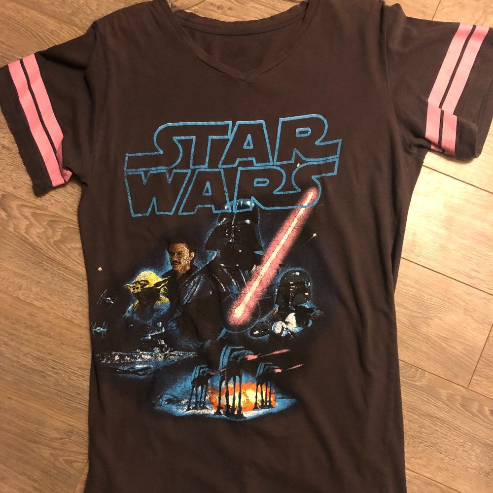 ARDENE'S STAR WARS PJ Long Top/Tee